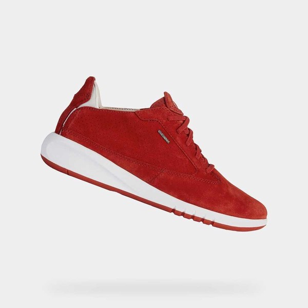 Geox Aerantis Red Womens Sneakers SS20.9AB292